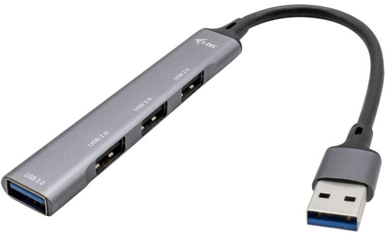 i-tec USB 3.0 Metal HUB 1x USB 3.0 + 3x USB 2.0 USB Hub