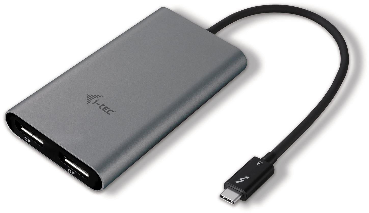 I-TEC Thunderbolt 3 – 2× DisplayPort Redukcia