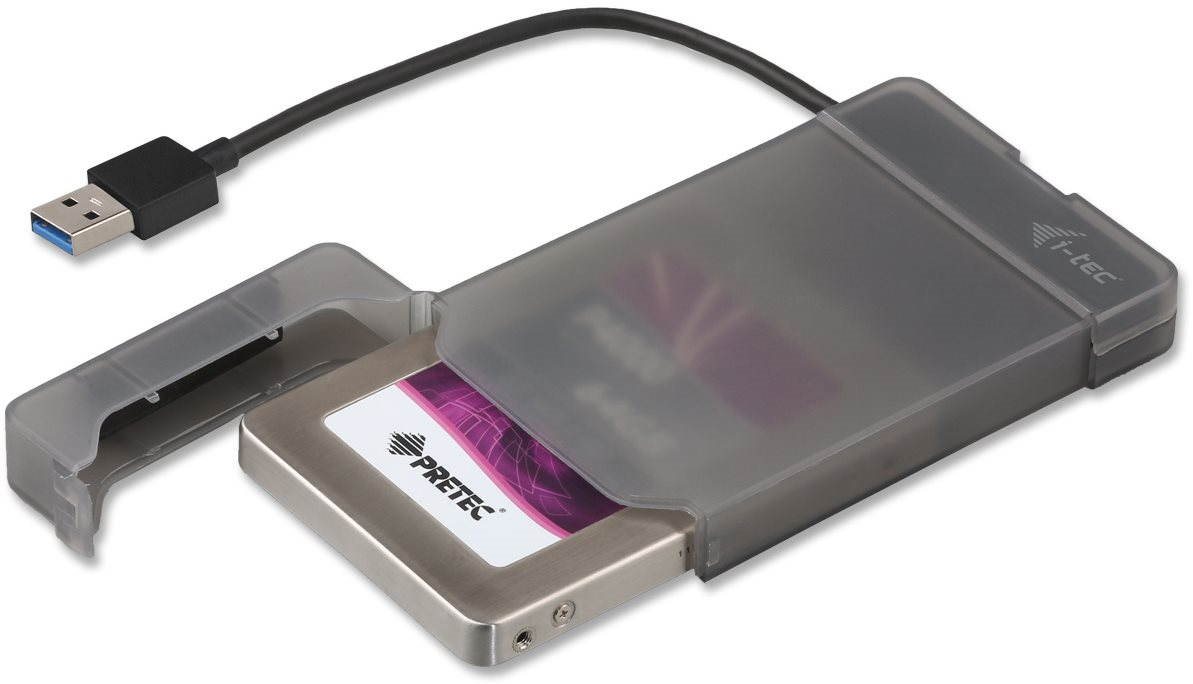 I-TEC MYSAFE Easy USB 3.0 sivý Externý box