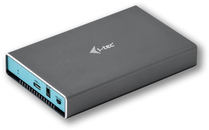 I-TEC MySafe USB-C External Case for HDD 2.5" Hard Drive Enclosure