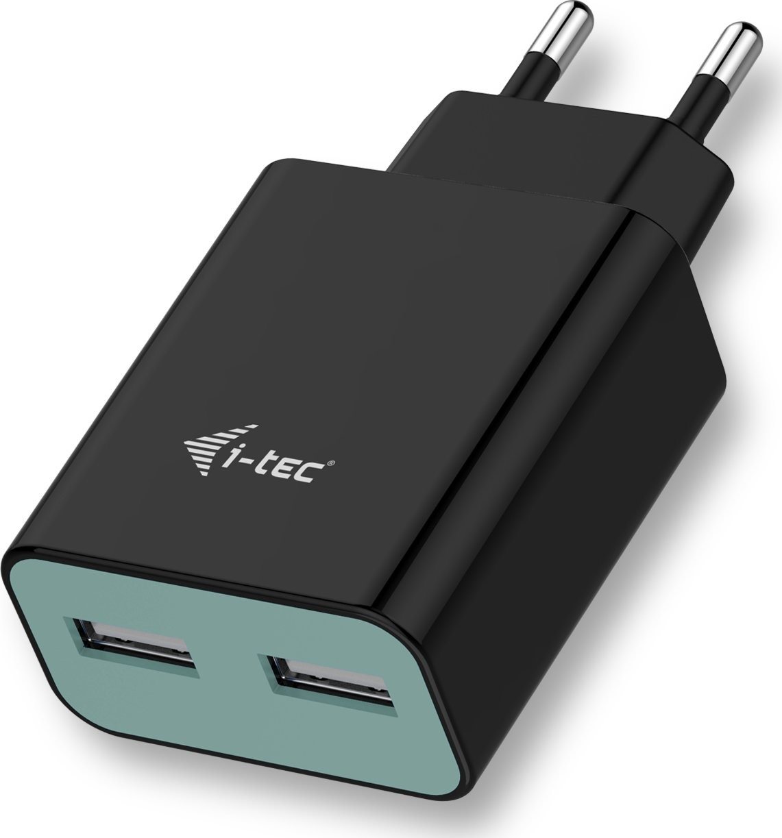 i-TEC USB-Ladegerät 2 Port 2.4A Black Ladegerät
