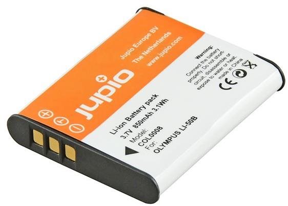 Jupio Li-50B (D-Li92, DB-100, NP-150, LB-050, LB-052) für Olympus...