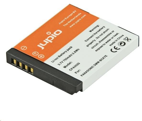 Jupio DMW-BCK7E Panasonic számára 750 mAh Fényképezőgép akkumulátor