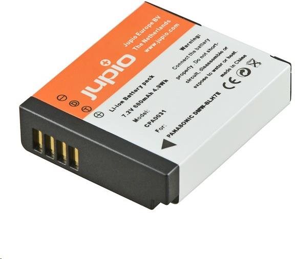 Jupio DMW-BLH7 Akku für Panasonic 680 mAh Kamera-Akku