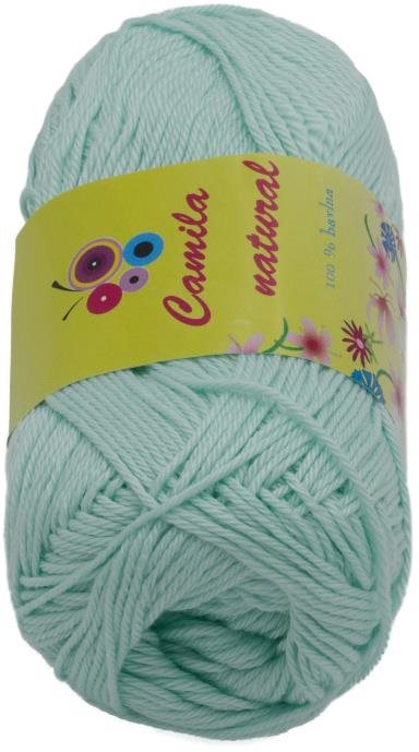 Camilla natural 50 g – 136 mentolová Priadza