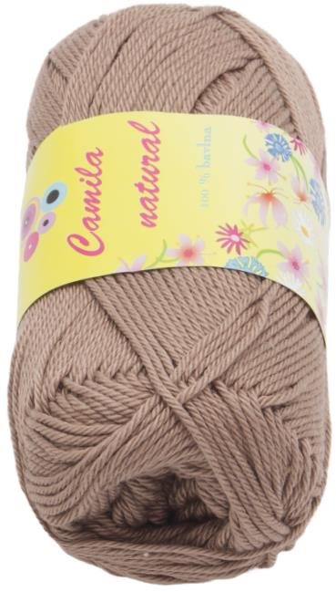 Camilla natural 50 g – 217 cappuccino Priadza