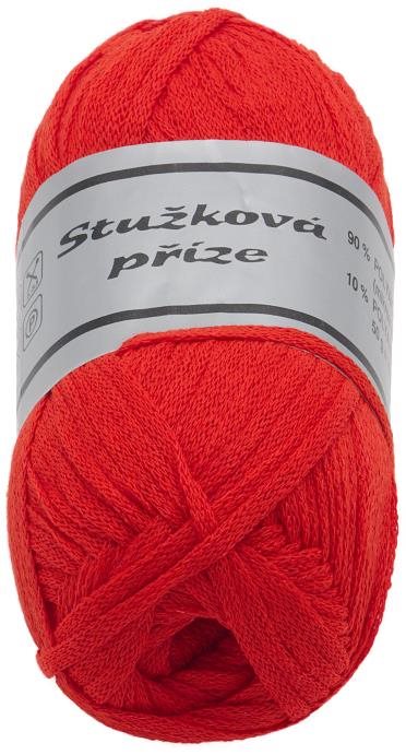 Stužková 50 g – 160 červená Priadza