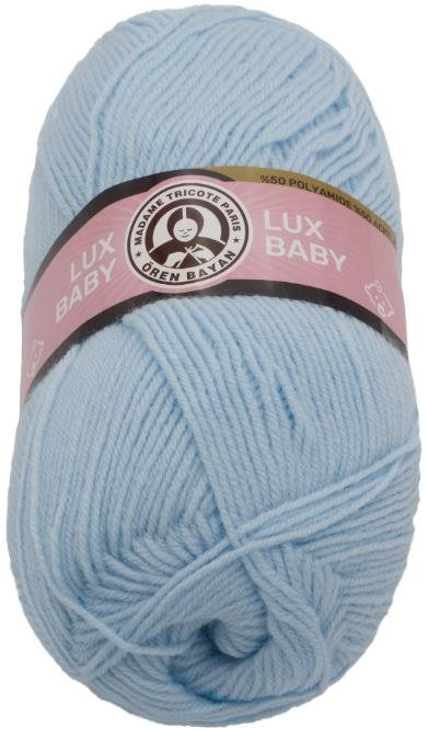 LUX BABY 100 g – 011 svetlo modrá Priadza
