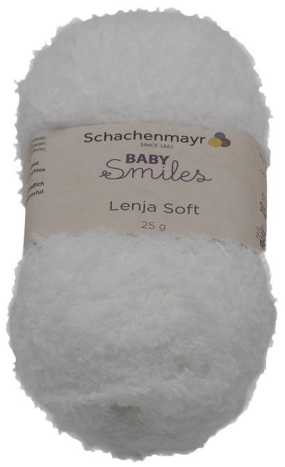 LENJA soft 25 g – 1001 biela Priadza