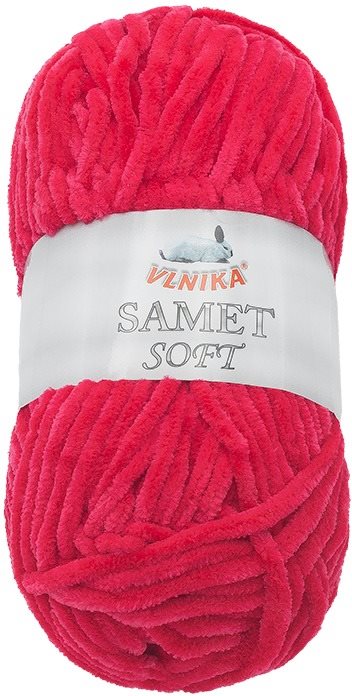 Zamat Soft 100 g – 236 červená Priadza