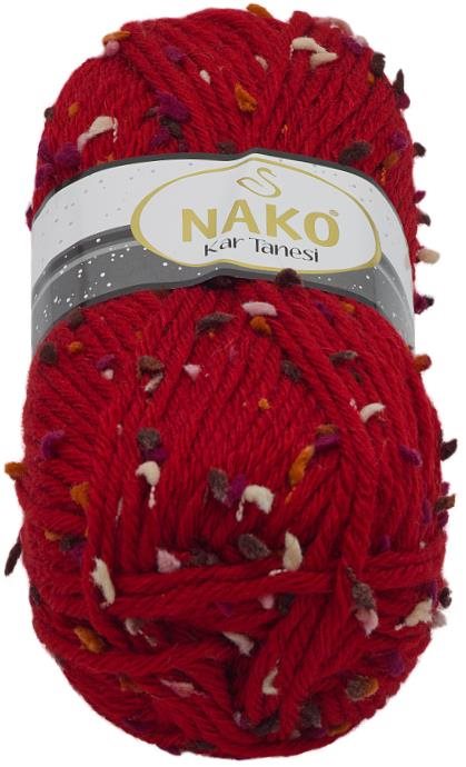Kar Tanesi 100 g – 60268 červená Priadza