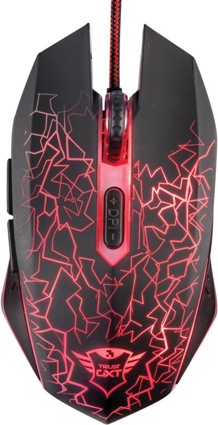 Trust GXT 105 Izza Illuminated Gaming Mouse Gaming Mouse