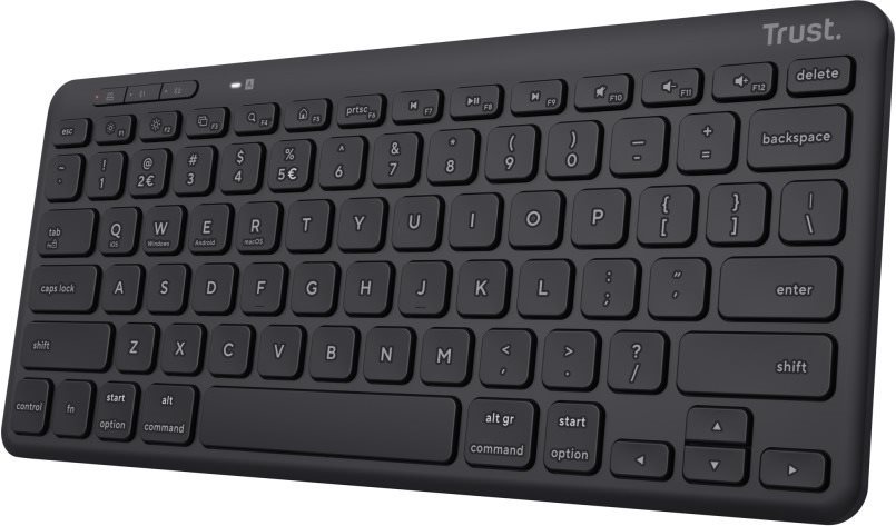 Trust LYRA Compact Wireless Keyboard - US Billentyűzet