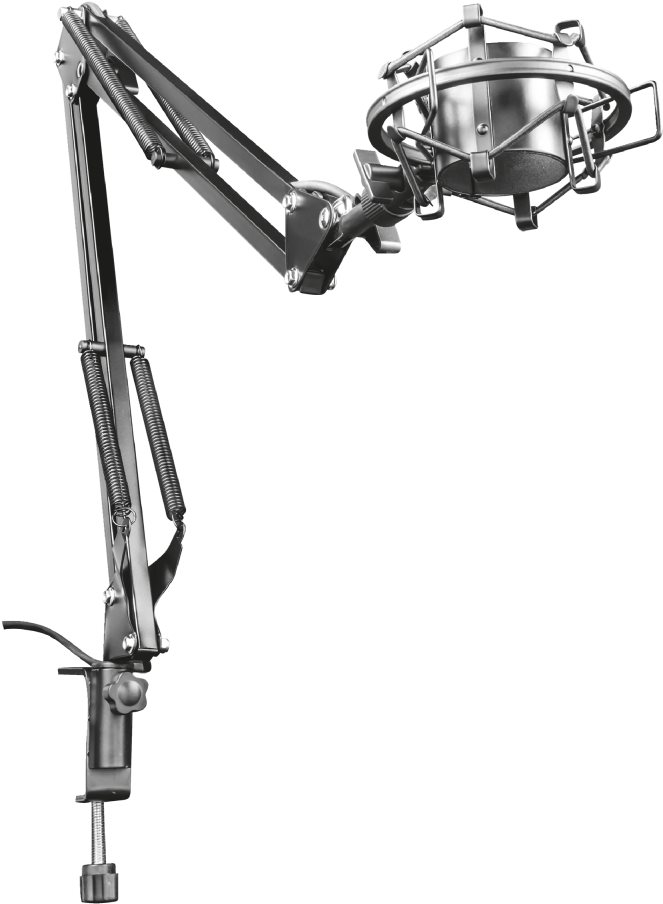Trust GXT 253 Emita Streaming Microphone Arm Rameno na mikrofón