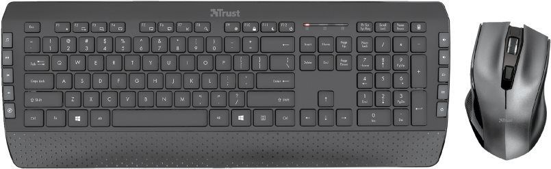 Trust Tecla-2 US Keyboard and Mouse Set