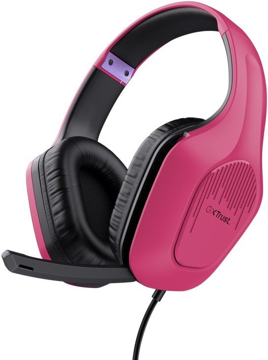 Trust GXT415P ZIROX HEADSET - rosa Gaming-Headset