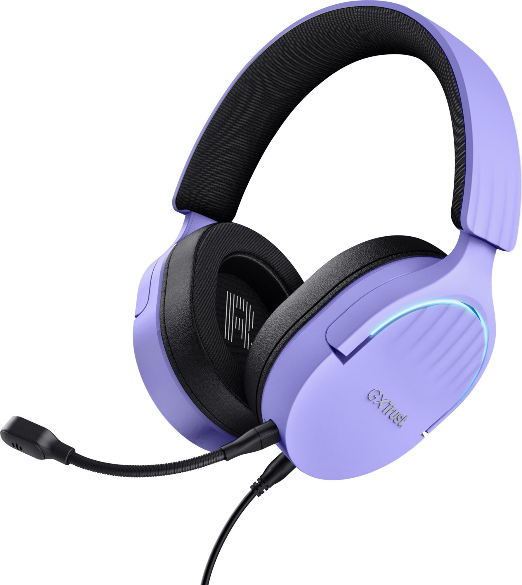 Trust GXT489 Fayzo Headset Eco Friendly Purple Gamer fejhallgató