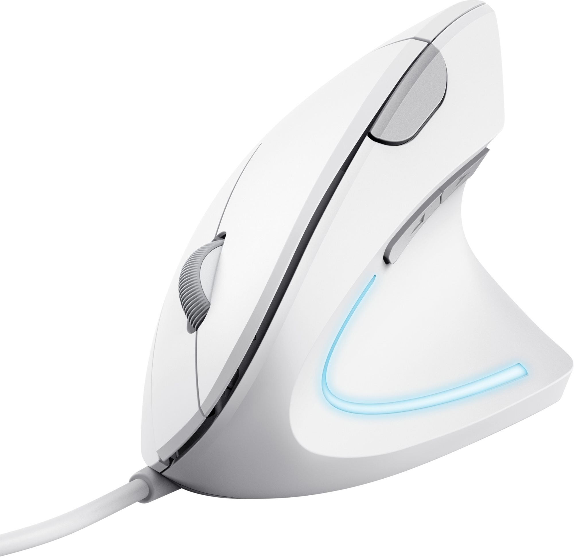 TRUST VERTO Ergo Mouse White Egér