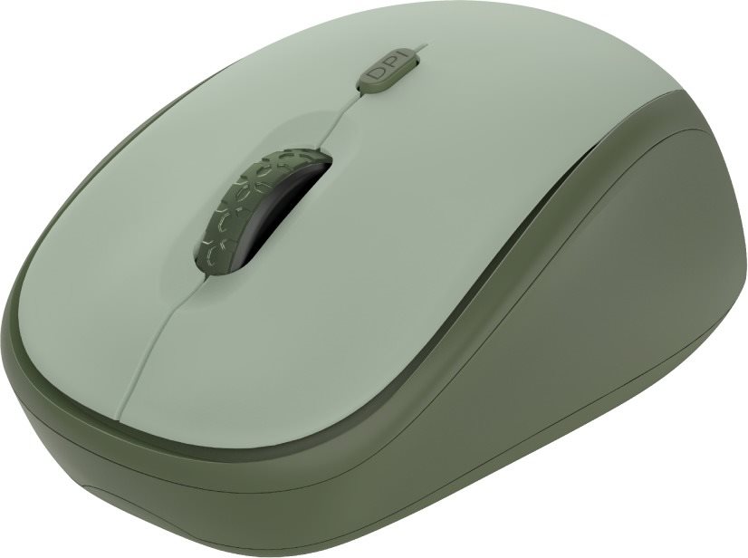 Trust YVI+ Wireless Mouse ECO certified - GREEN/zöld Egér