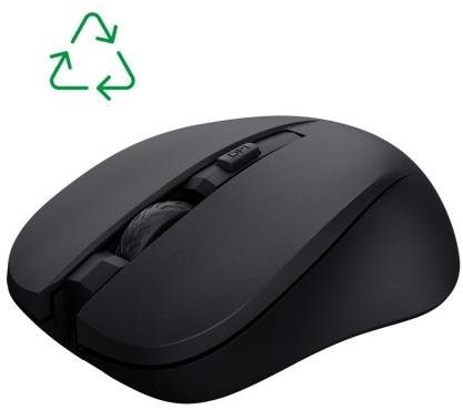 Trust MYDO Eco Certified, fekete Egér