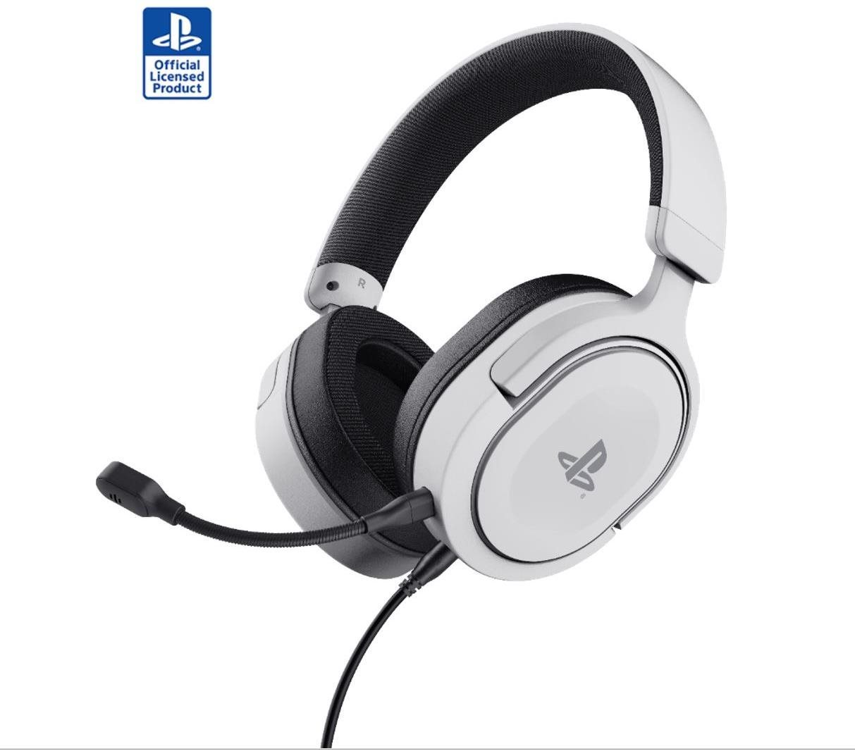 Trust GXT498 FORTA HEADSET - PS5 licence - white Herné slúchadlá