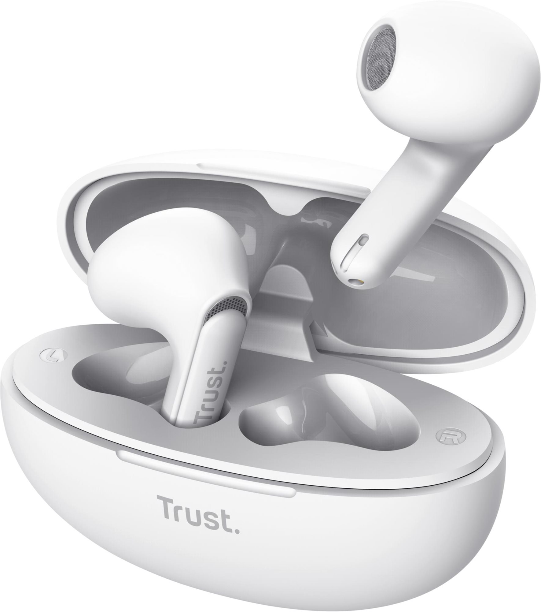 Trust YAVI ENC ECO FRIENDLY earphones weiß Kabellose Kopfhörer