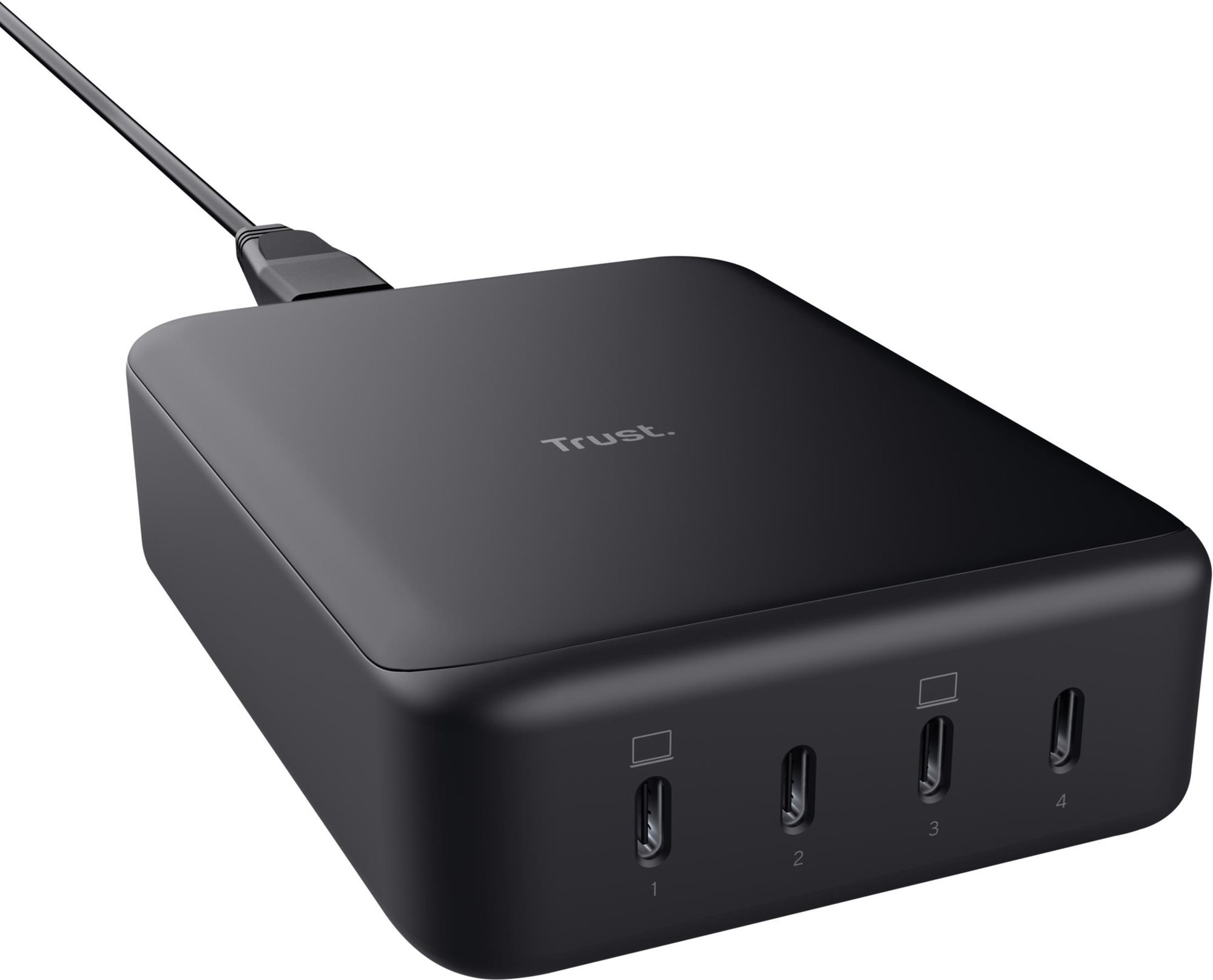 Trust MAXO 240W 4-PORT USB-C töltőfej Töltő adapter