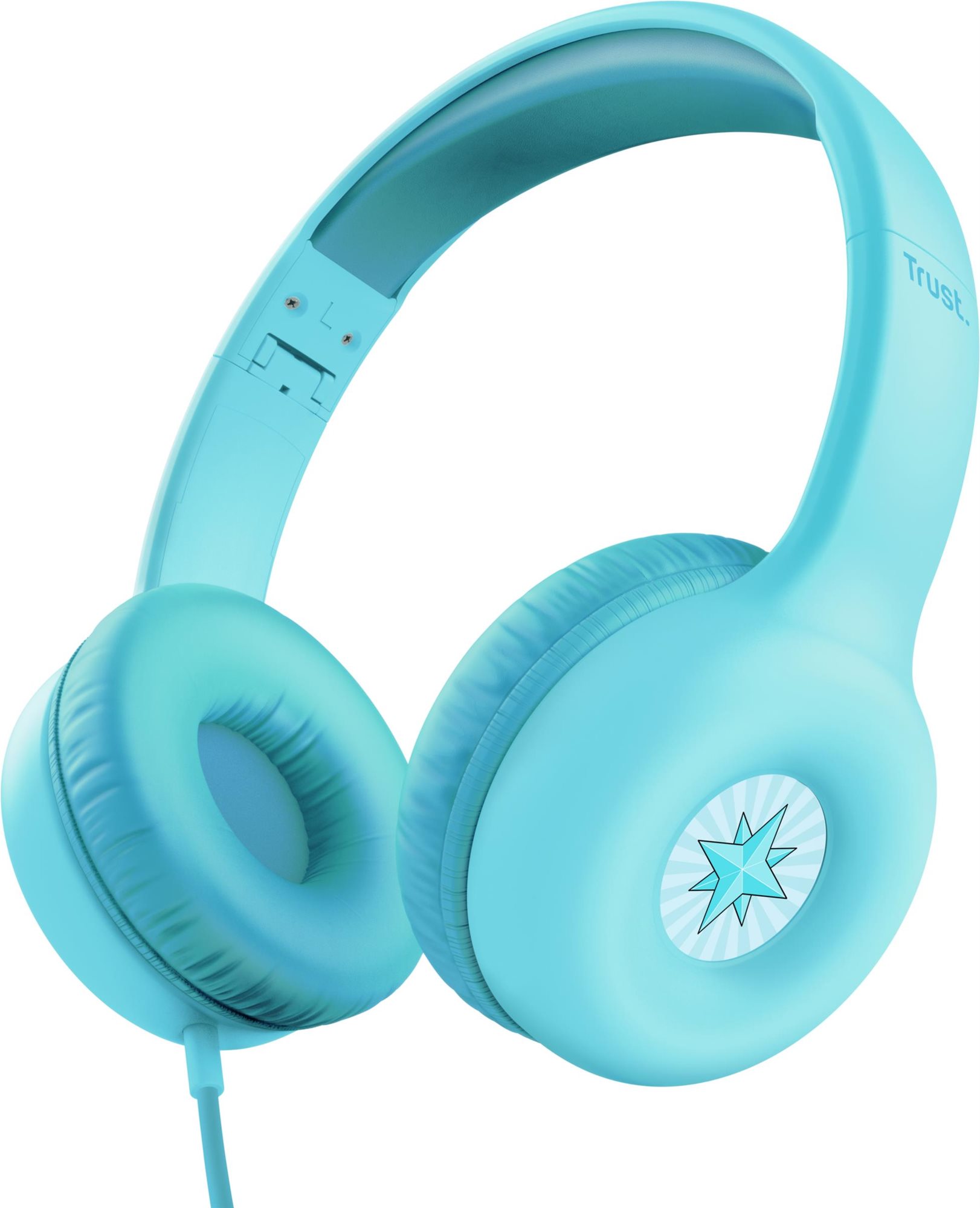 Trust NOUNA Kids headphones hellblau Kopfhörer