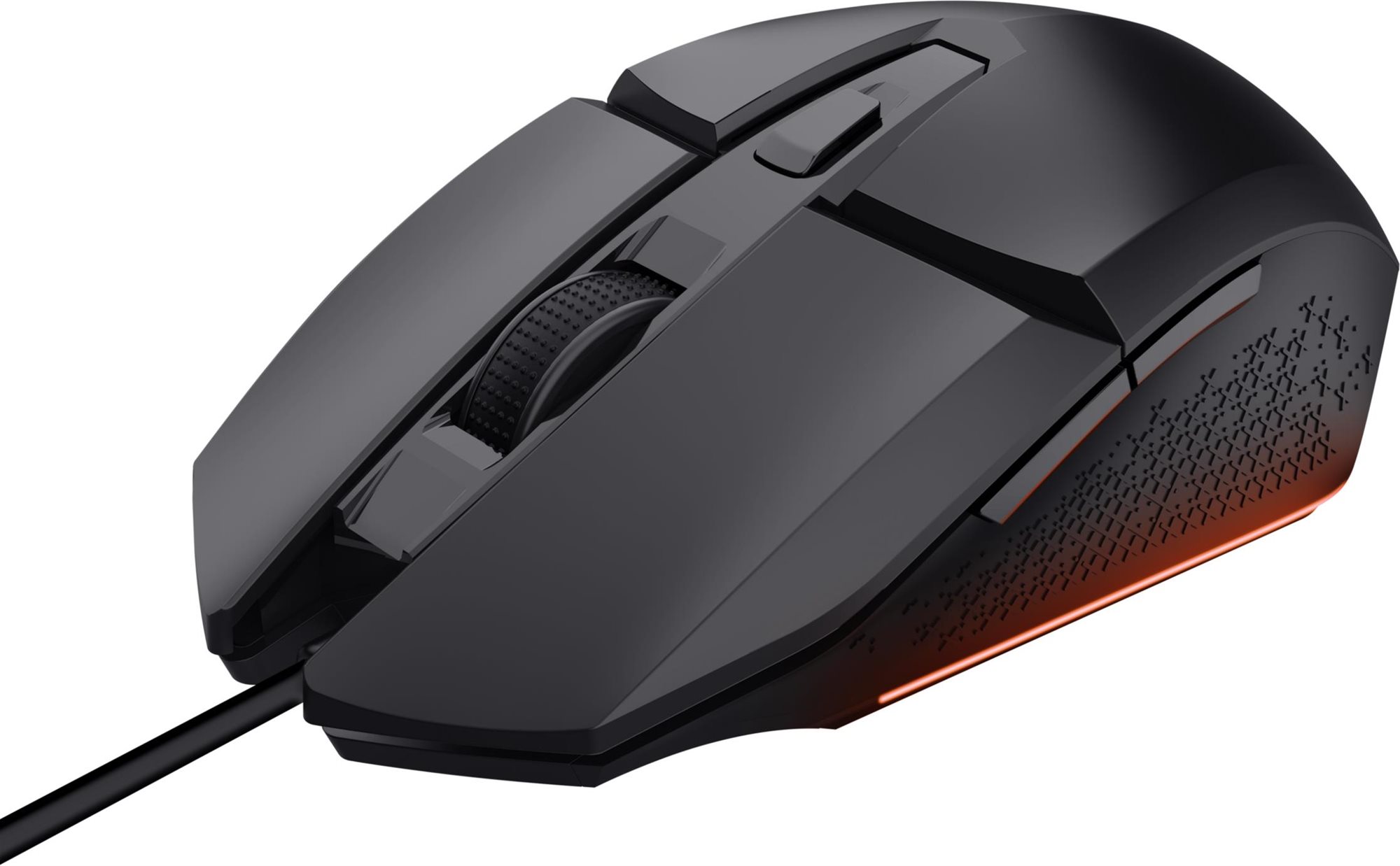 Trust GXT109 FELOX Gaming Mouse Black Gamer egér