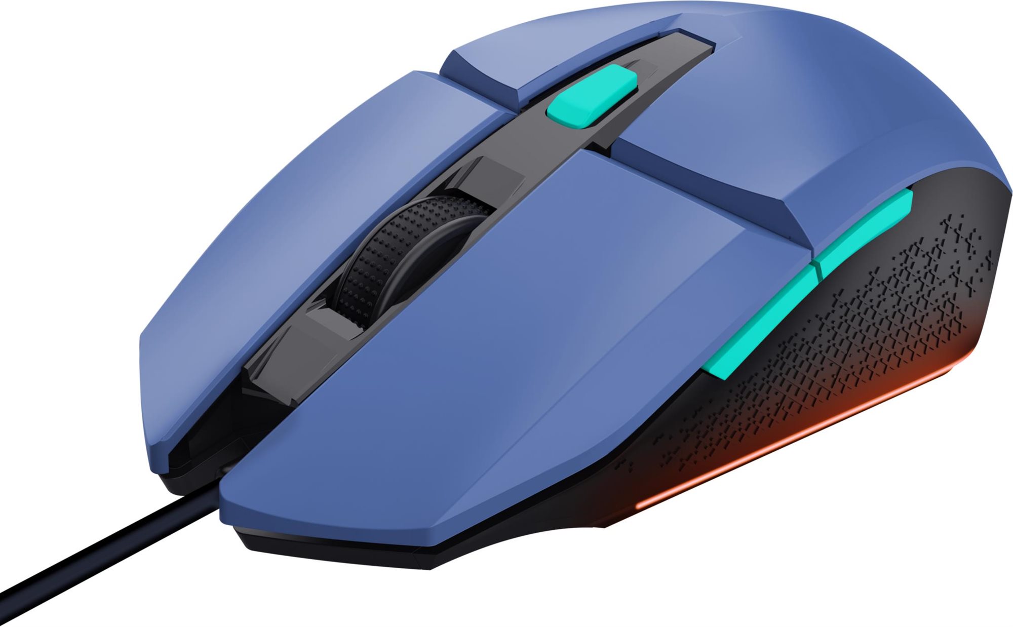 Trust GXT109B FELOX Gaming Mouse Blue Gamer egér