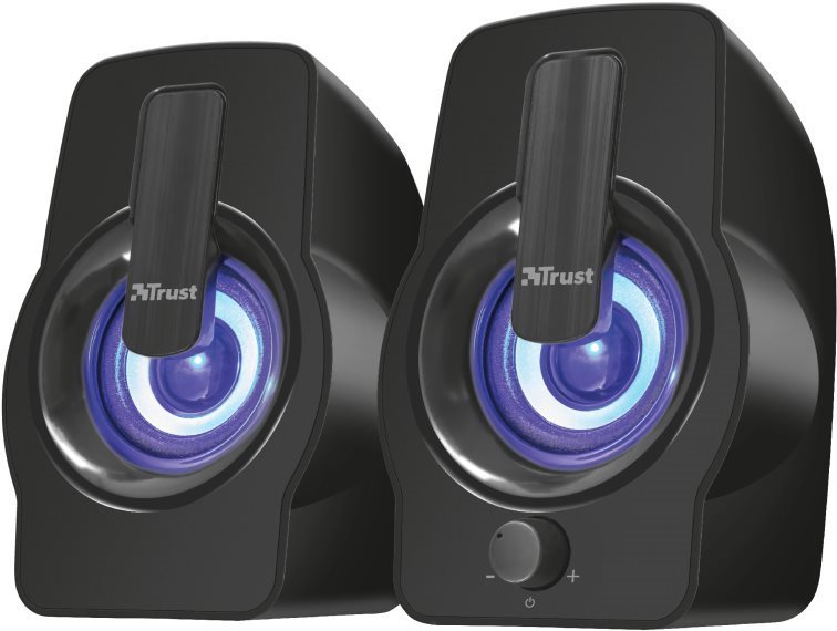 Trust Gemi RGB 2.0 Speaker Set - black Lautsprecher