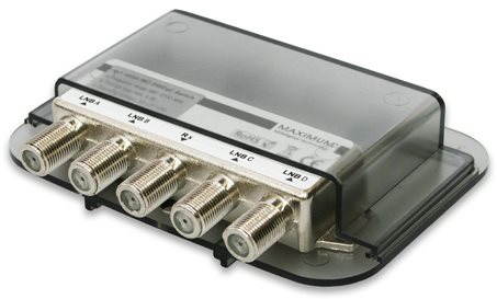 Mascom DiSEqC kapcsoló 4/1 MCDSS41 Kapcsoló