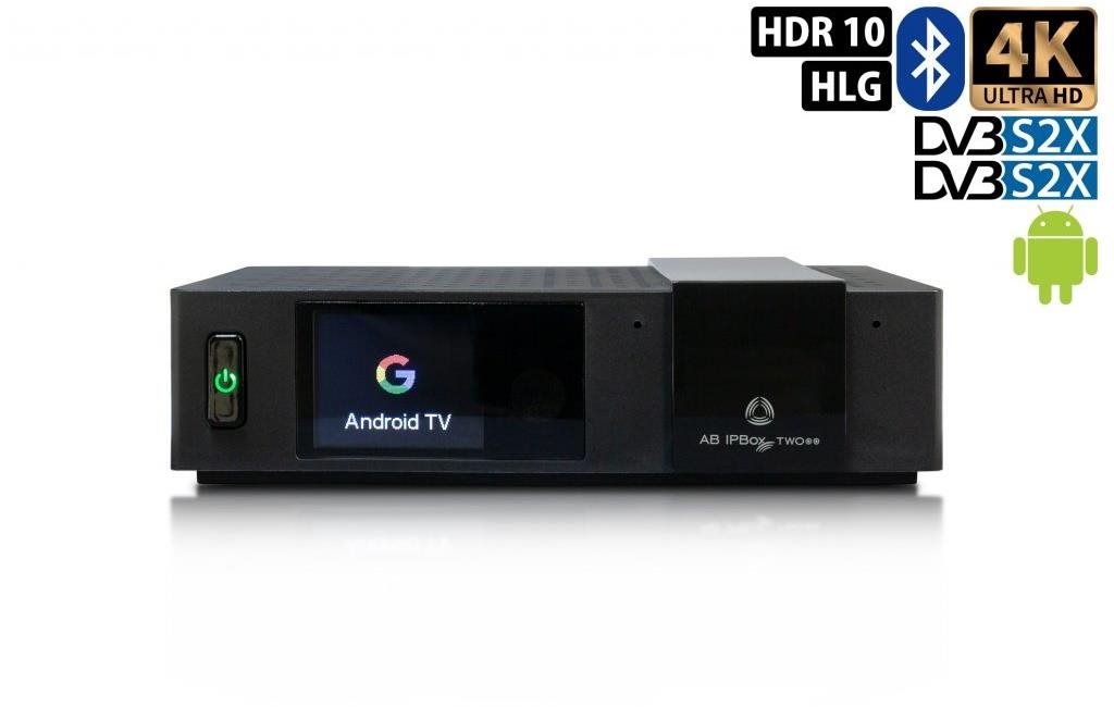 AB IPBox TWO (Android, 2× DVB-S2X) Satelitný prijímač