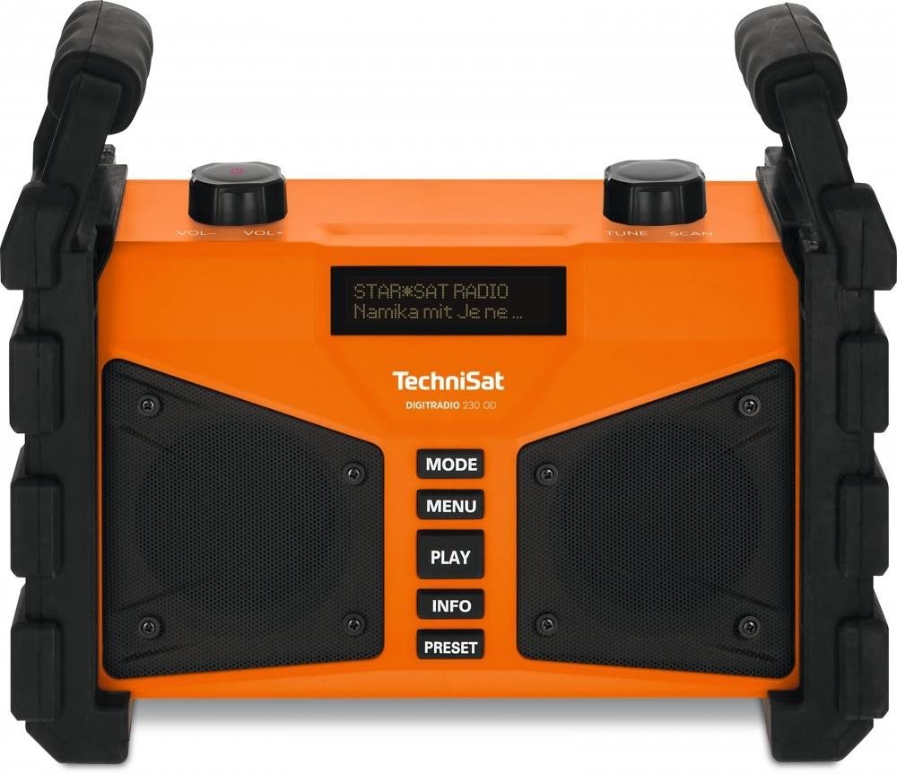 TechniSat DIGITRADIO 230 oranžové Rádio