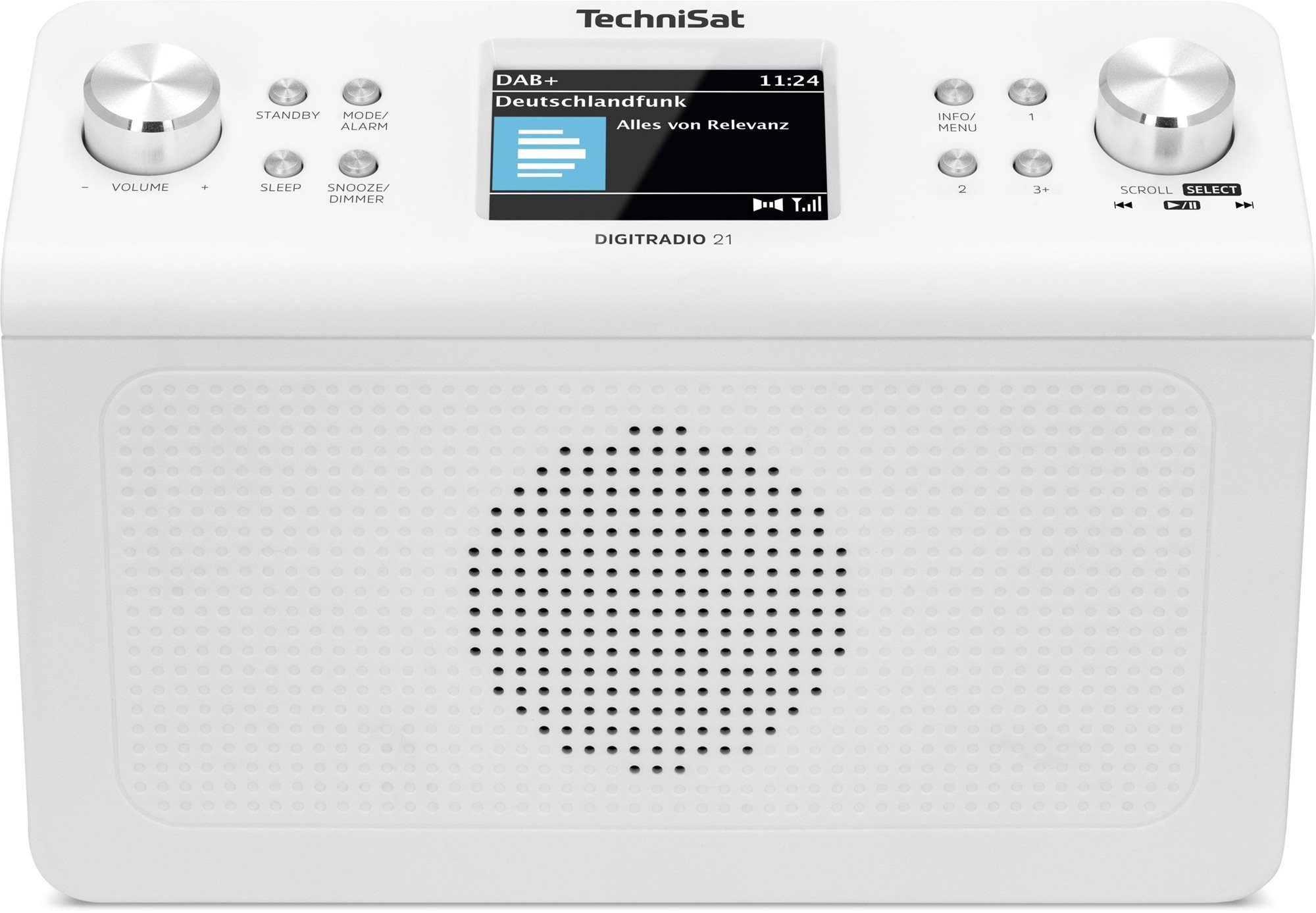 TechniSat DIGITRADIO 21 biele Rádio