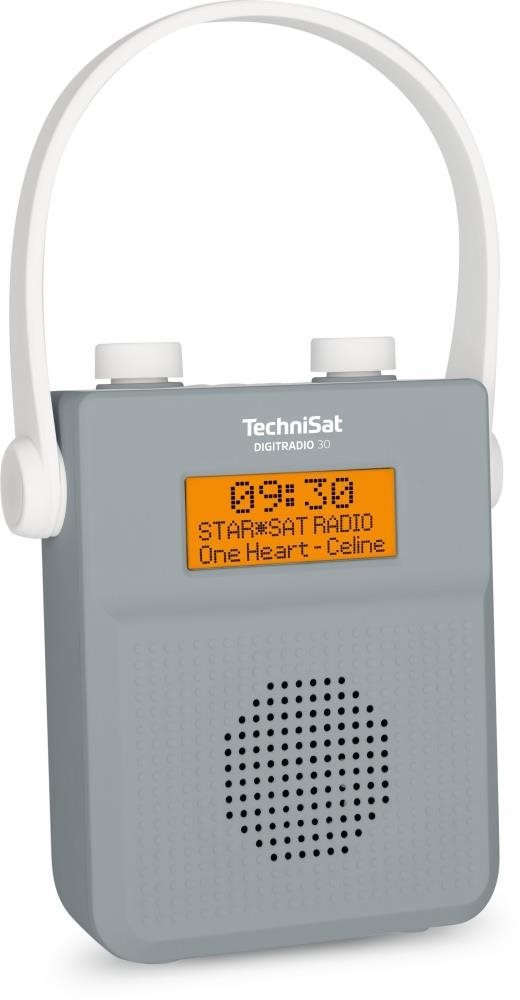 TechniSat DIGITRADIO 30 duschdab+ sivé Rádio