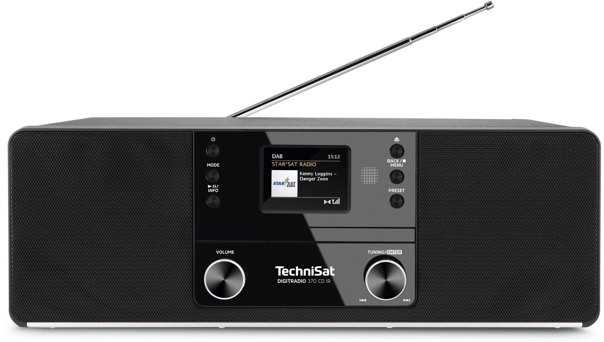 TechniSat DIGITRADIO 370 CD IR čierne Rádio