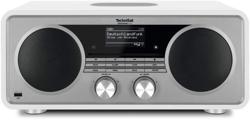 Technisat DIGITRADIO 602 fehér-ezüst Rádió