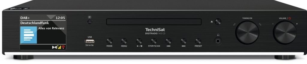 TechniSat DIGITRADIO 143 CD fekete (V3) Rádió