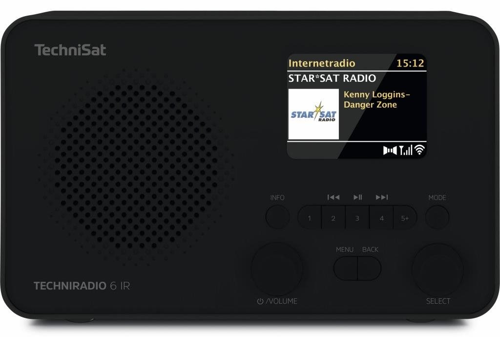 TechniSat TECHNIRADIO 6 IR - schwarz Radio