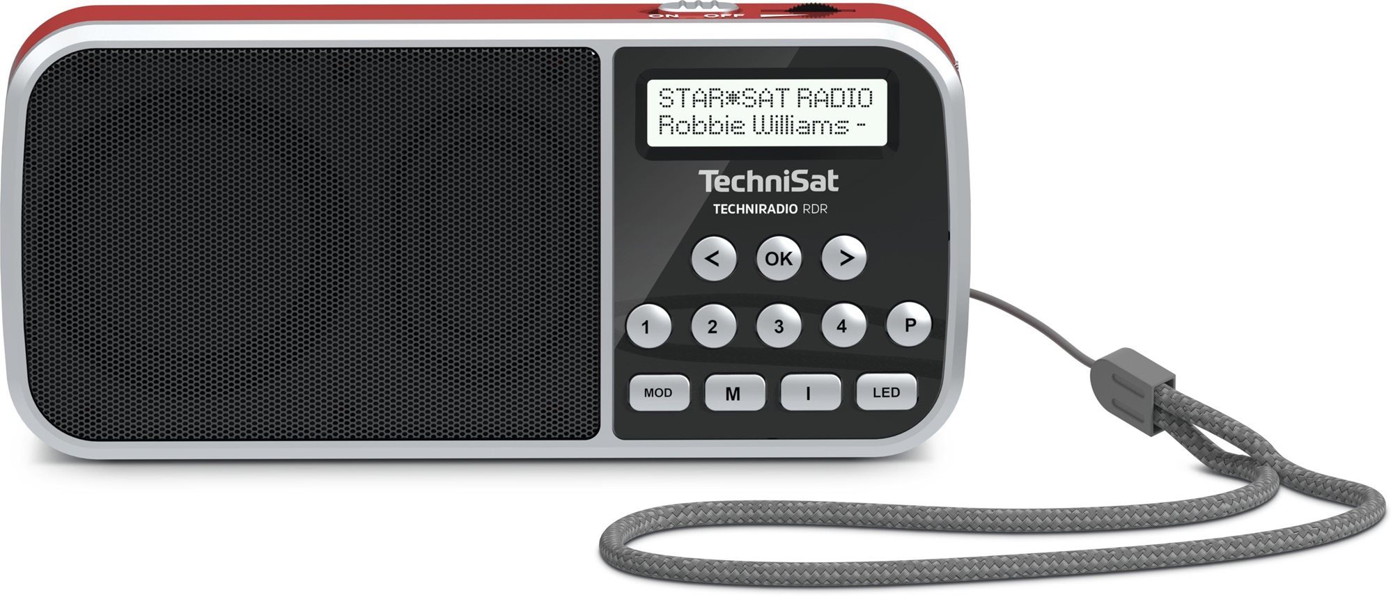 TechniSat TECHNIRADIO RDR rouge Poste radio