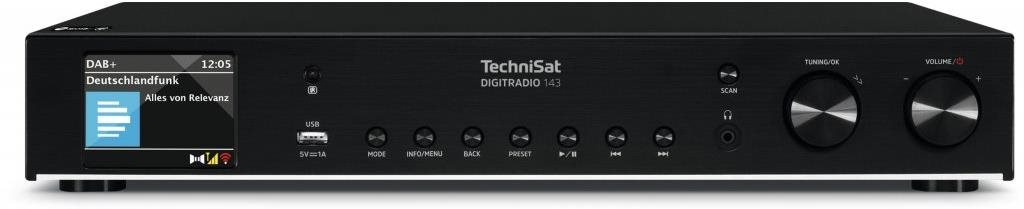 TechniSat DIGITRADIO 143 (V3) black Rádió