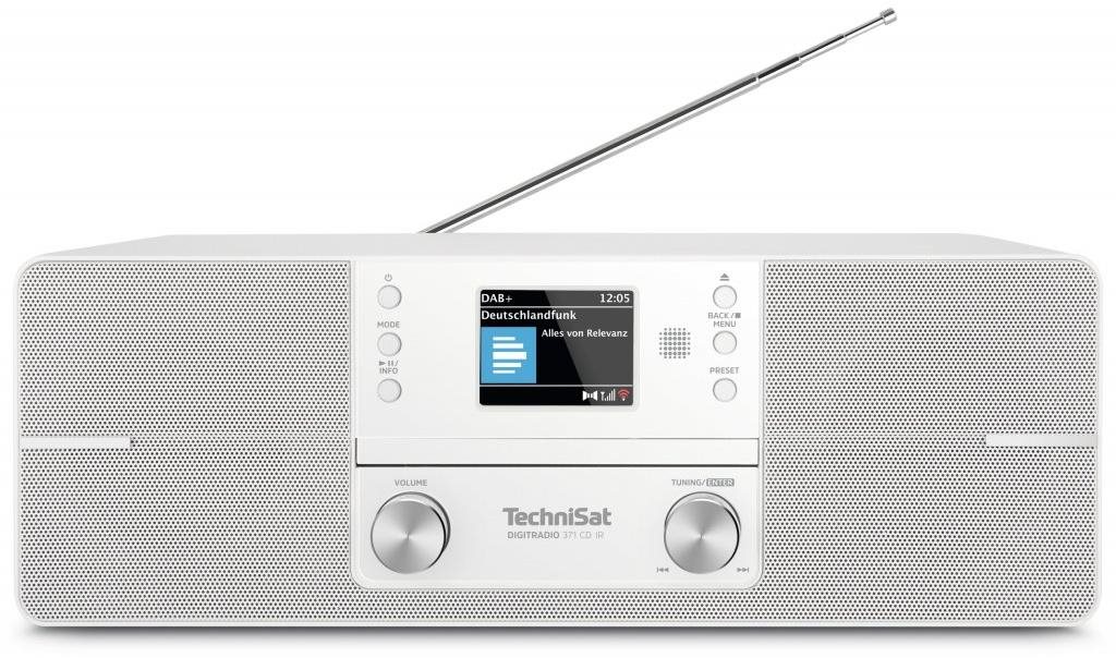 TechniSat DIGITRADIO 371 CD IR, white Rádio