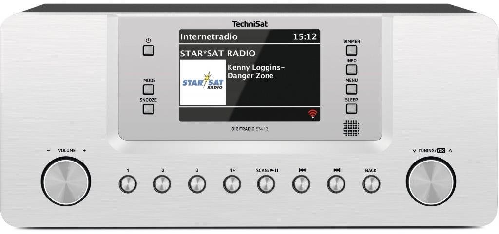 TechniSat DIGITRADIO 574 IR, ezüst Rádió