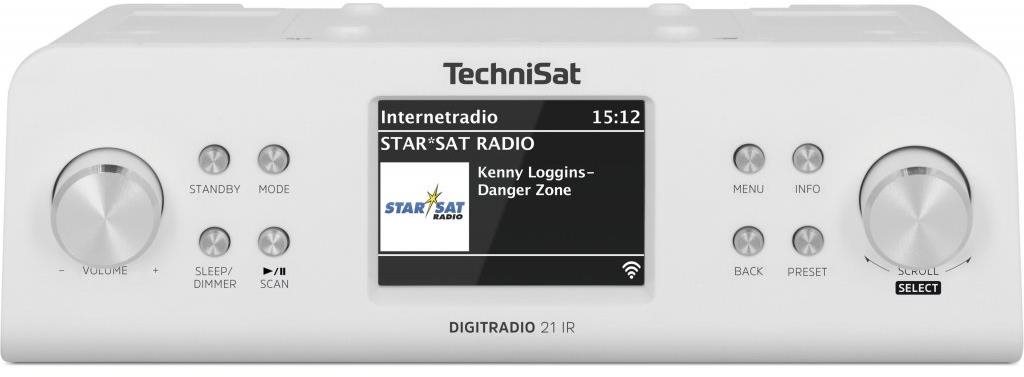 Rádio TechniSat DIGITRADIO 21 IR, white Rádio