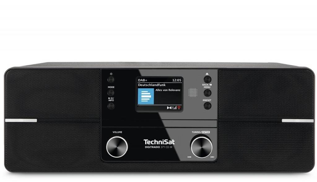 TechniSat DIGITRADIO 371 CD IR, black Radio