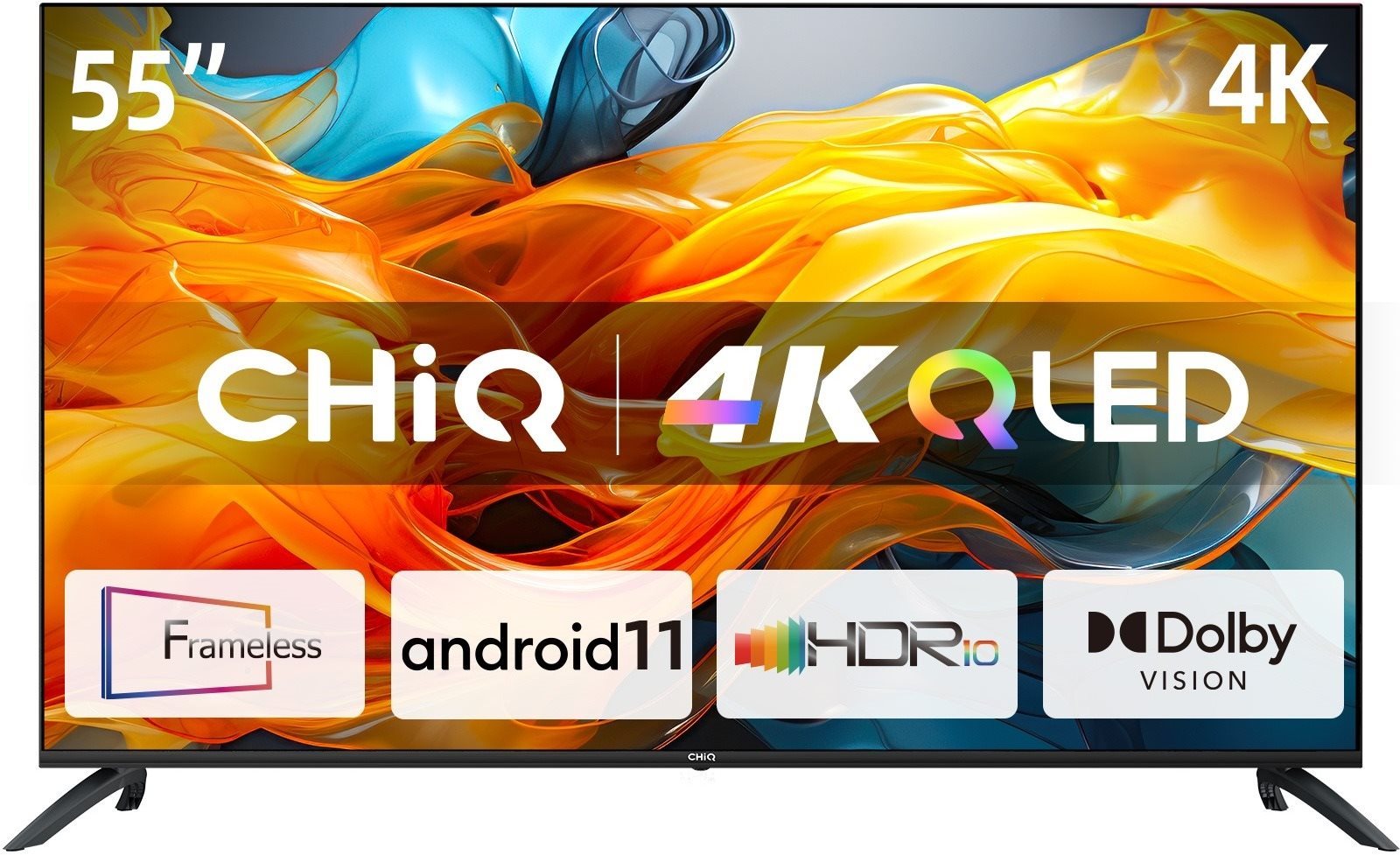 55" CHiQ U55QG7L Televízió