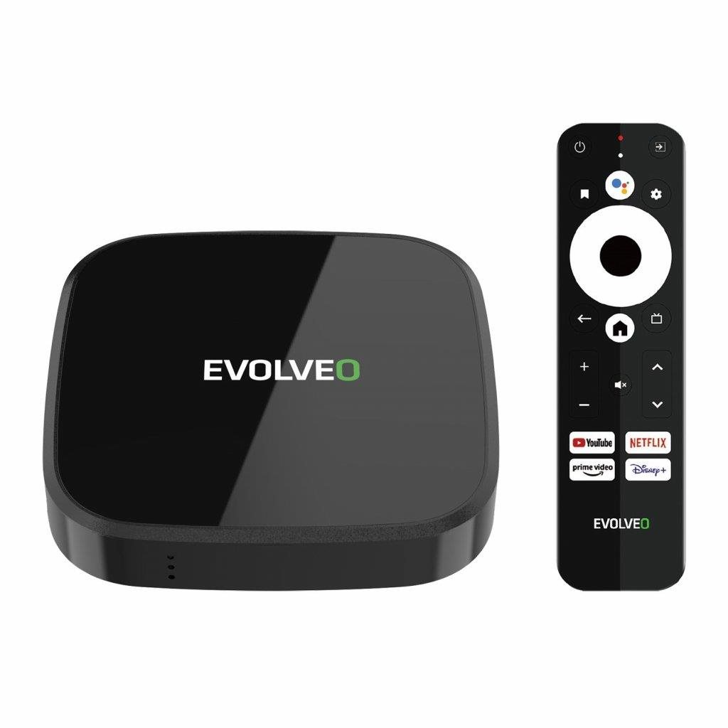EVOLVEO MultiMedia Box A4, 4k Ultra HD, 32 GB, Android 11...