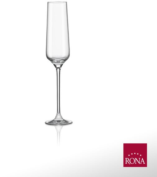 RONA Poháre na sekt 190 ml CHARISMA 4 ks Pohár