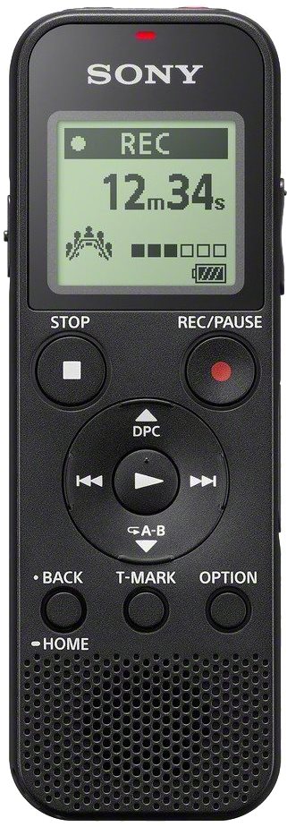 Sony ICD-PX370, schwarz Diktiergerät